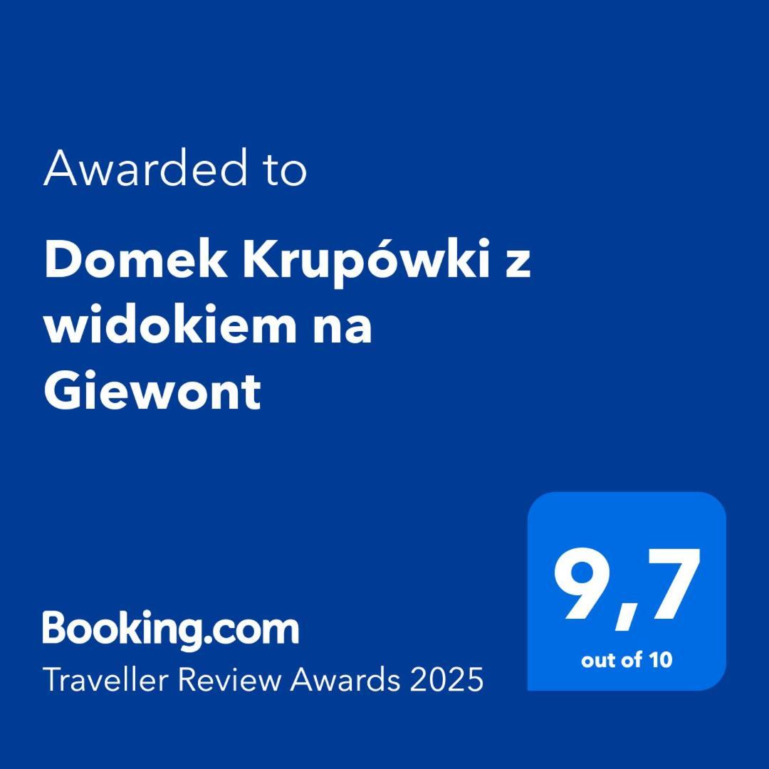 Domek Krupowki Z Widokiem Na Giewont Zakopane Exterior foto